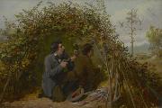 Arthur Fitzwilliam Tait Shooting From Ambush oil painting reproduction